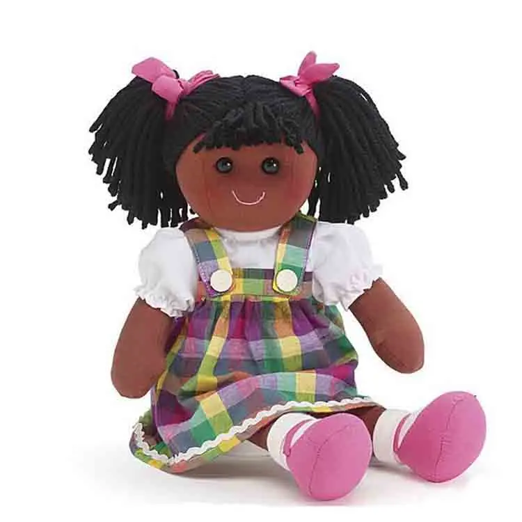 Custom Fashion Changeable Clothing Plush Little Girl Toy Doll Baby Plush Toy