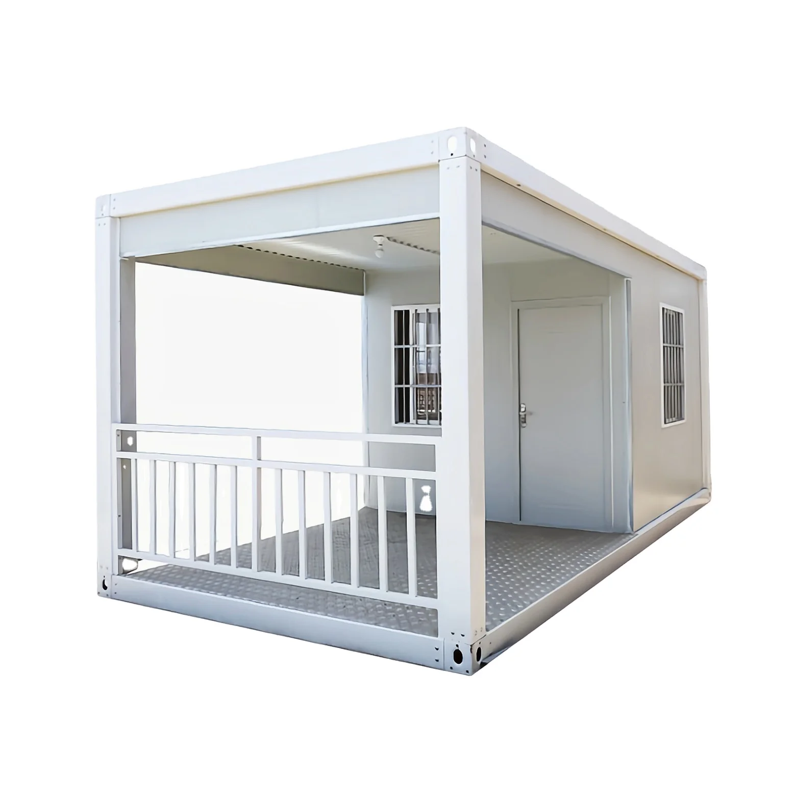 Prefabricated metal structure one bedroom modular ready made mobile tiny homes