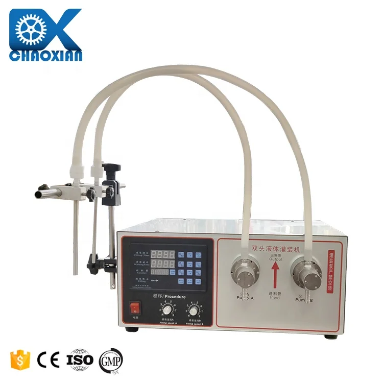Semi Automatic Horizontal Magnetic Pump Honey Cooking Coconut Oil Liquid Filling Machinery