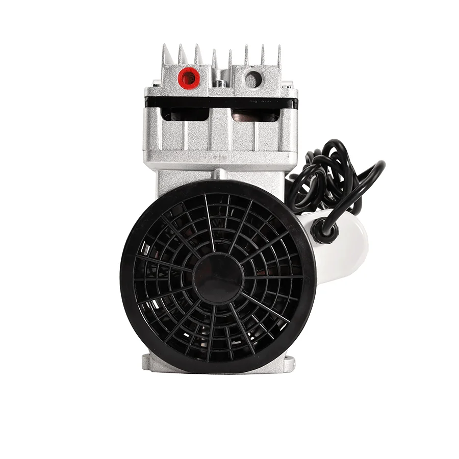Сухой поршневой насос 740mmHg низкий уровень шума 1.3HP 220V двухпоршневыми безмасляный вакуумный для лаборатории