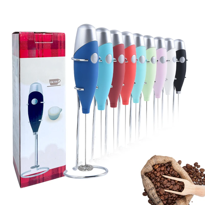 Stainless Steel Automatic Milk Frother Handheld Foam Maker Electric Coffee Milk Frother