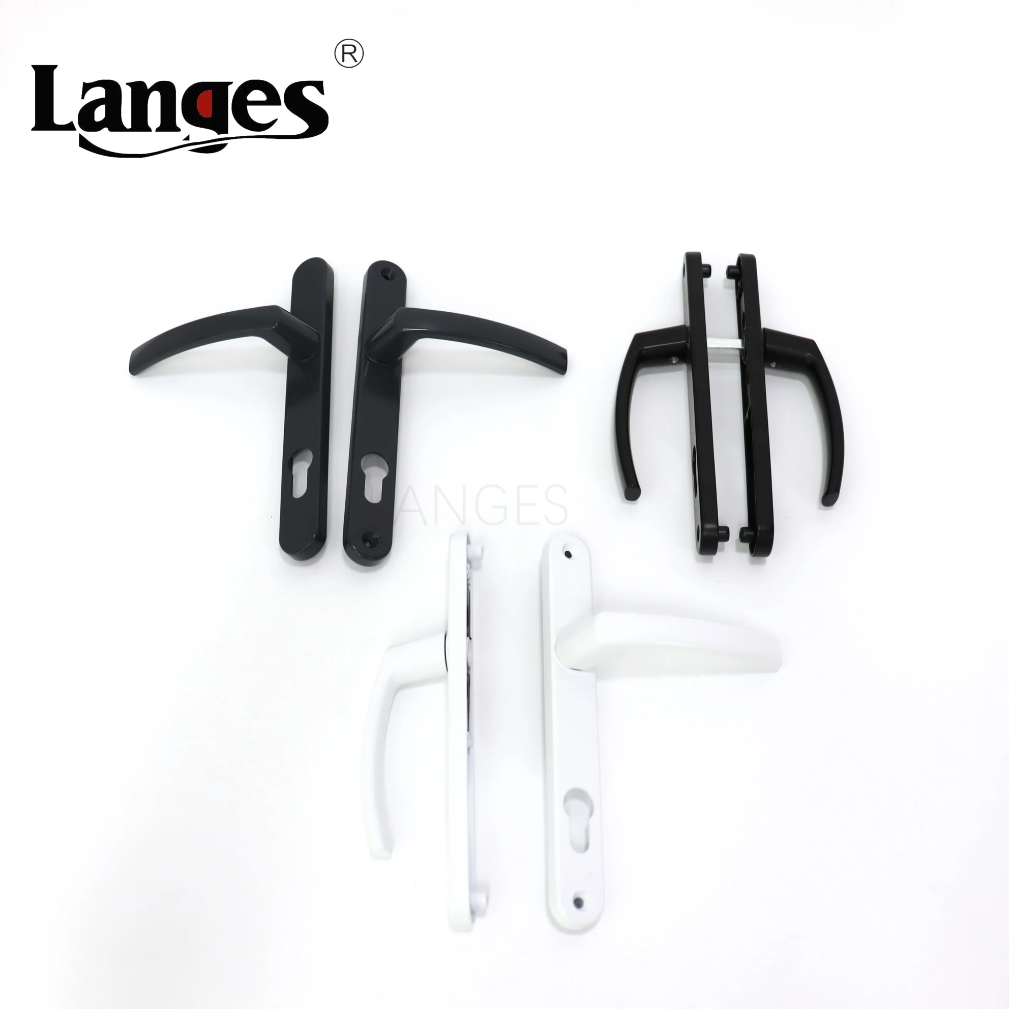 Wholesale Aluminum Door Window Lock Handle Set deadbolt Lever Entrances Mortise Cheap Price For Swing door