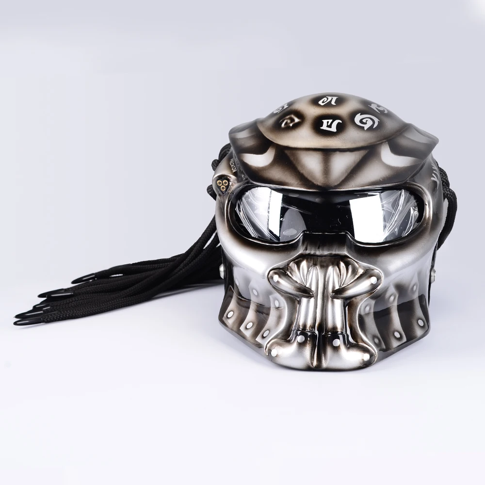 SLKE Available ABS Full Face Predator Helmets Motorbike Motorcycle Motor Monster Halloween Aline Helmet