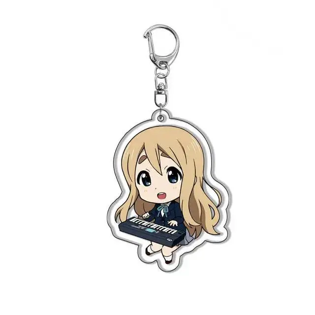 K-ON! Аниме акриловый брелок для ключей