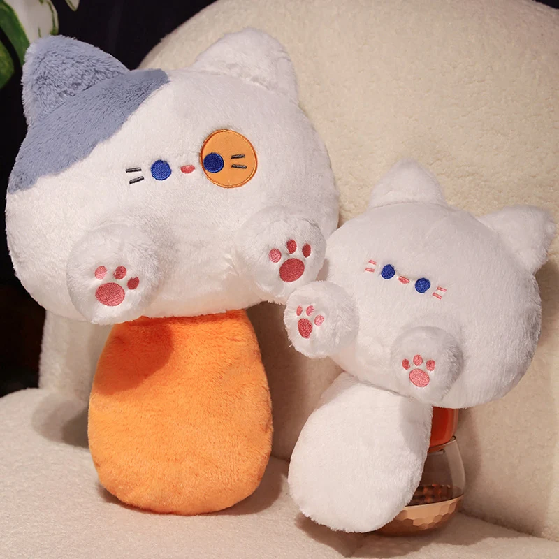 Wholesale new design cute stuffed animal plush toys lovely cat plush doll gift for kids