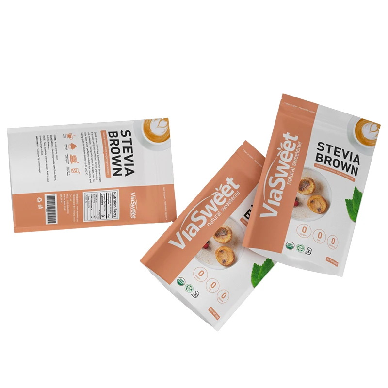 Hot selling low calorie natural sweetener blend stevia brown sugar for coffee