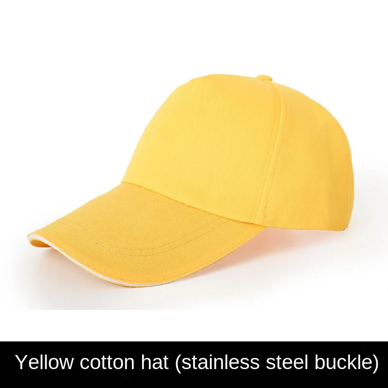 Customized logo printing on twill cotton advertising hats, tourist hats, duck tongue hats  from manufacturers in stock