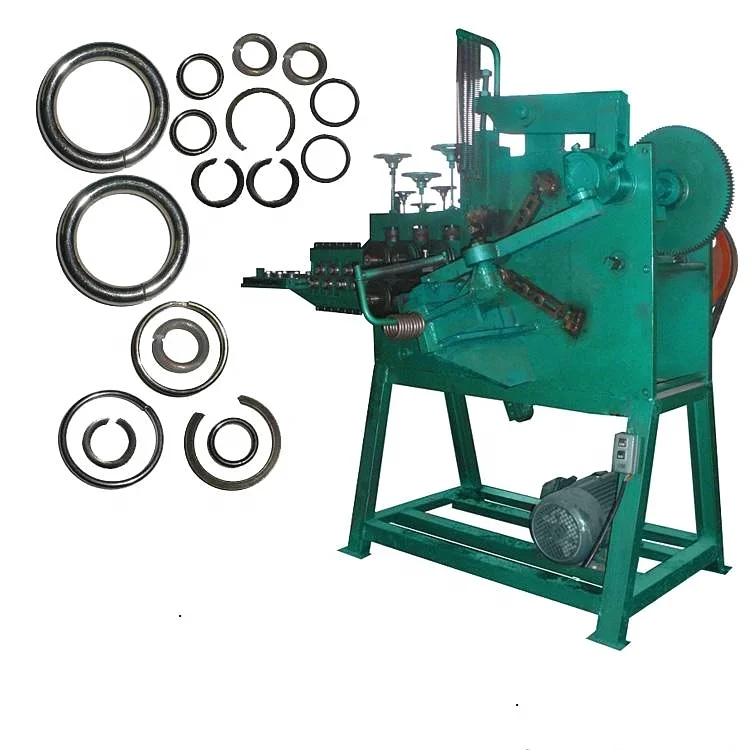 
automatic mechanical flat wire buckle making machine O ring making machine 