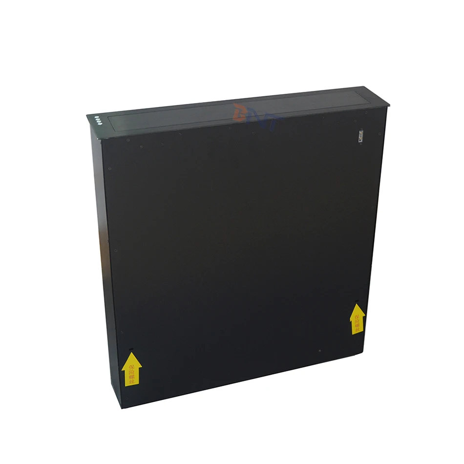 Tabletop Ultra Thin Motorized Back Screen Flip Up Hidden Desk Monitor Lift For 22 Inch LCD Monitor Conference Table System