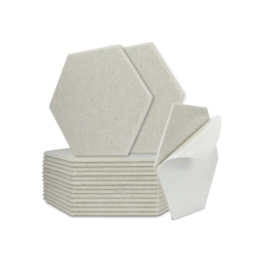 High Density dust-proof Acoustic Polyester Acoustic Panel Felt Sound Absorbing Ceiling Acoustic Panels