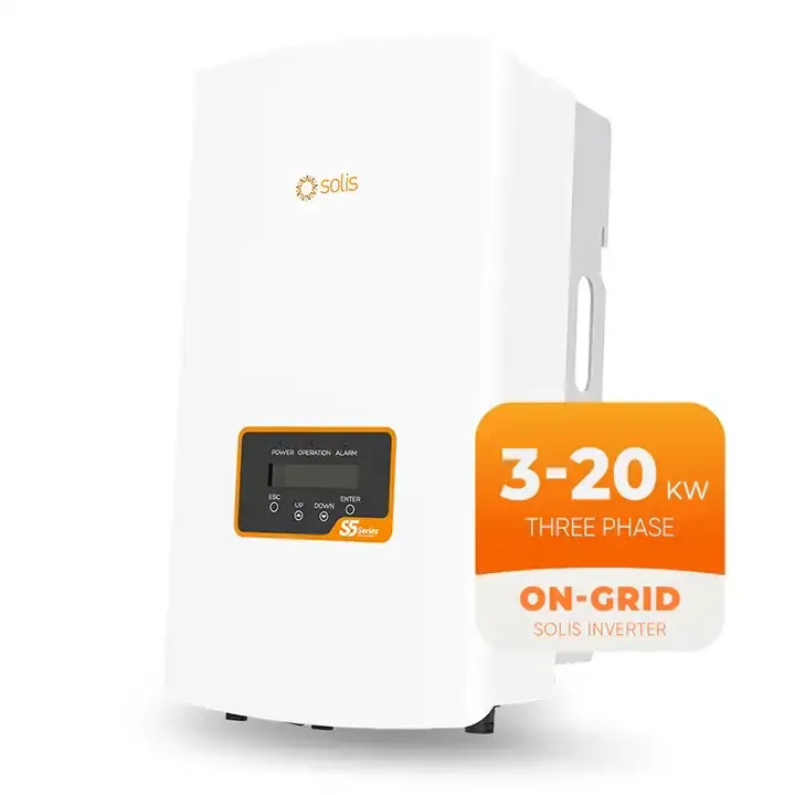 Solis S5-gr3p(3-20)k New Solar Hybrid Off Grid Inverter 20kw Solar Power Inverter For House System Use