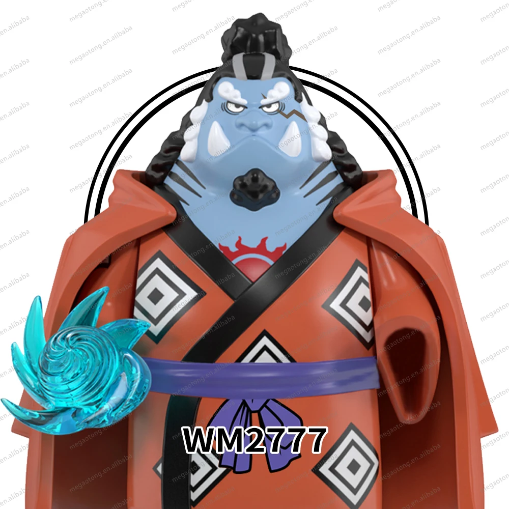WM6190 OP Mohawk Buggy Law Crocodile Boa Jinbe Marshal Juguetes Mini Anime  Building Block Set Kids Toys