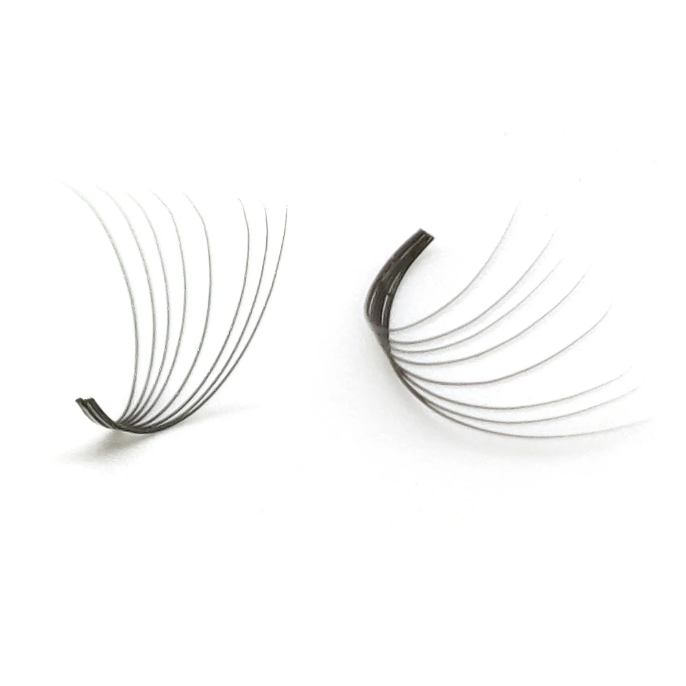 500/1000 Fans Pointy Base Premade Fans Loose Fans Sharp Thin Stem Lash Extension Heat Bonded Slim Root Russia Volume Lash