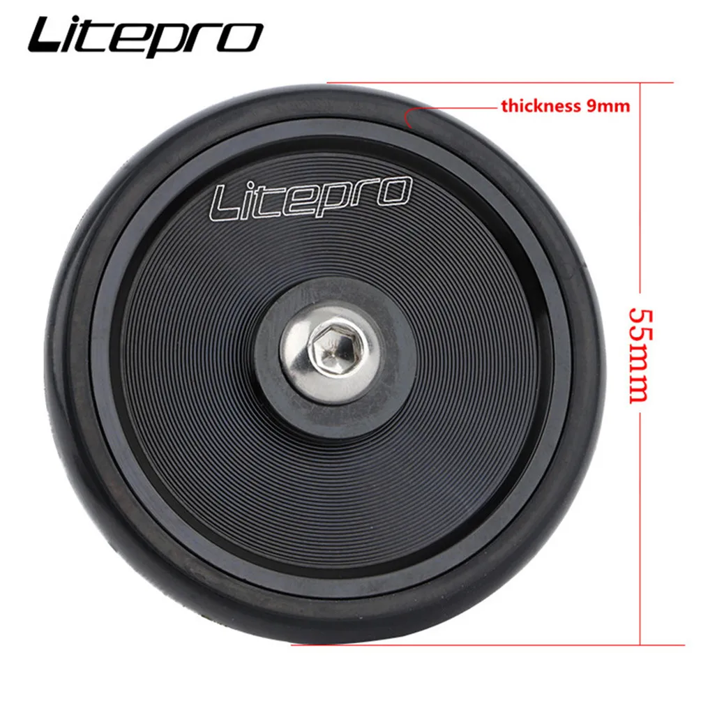 Litepro однотонные легкие колеса для Бромптона складной велосипедный подшипник легкая модификация колес запчасти