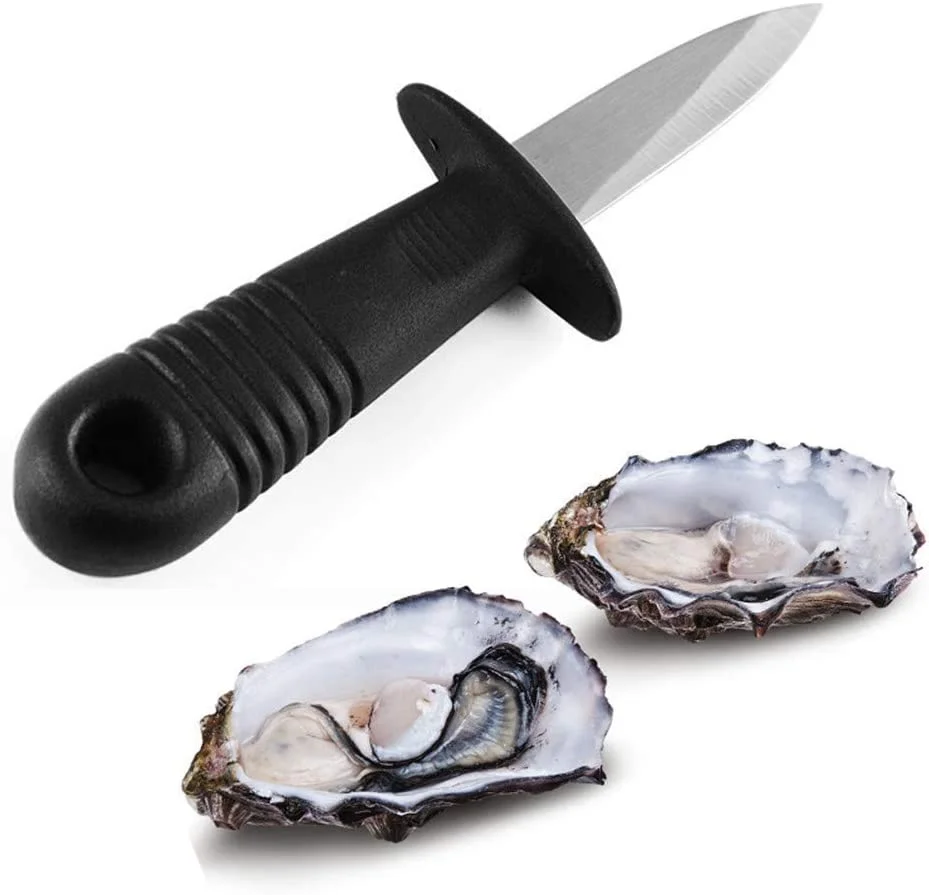 High quality Cheap stainless steel Oyster Knives Shucker with PP handle