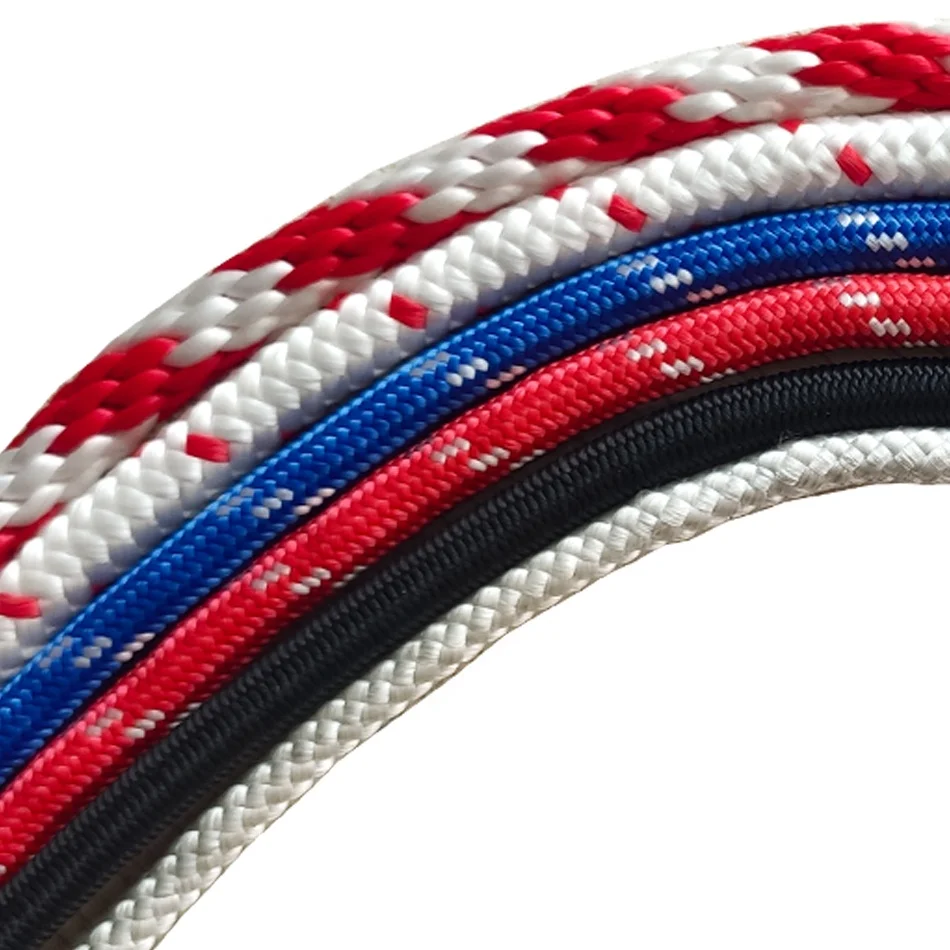 Wholesale  3mm 4mm 5mm 6mm 7mm 8mm 10mm 12mm Nylon Braided Rope cord 1-20mm PP/Polyester/Nylon Ropesfor bracelet haryard