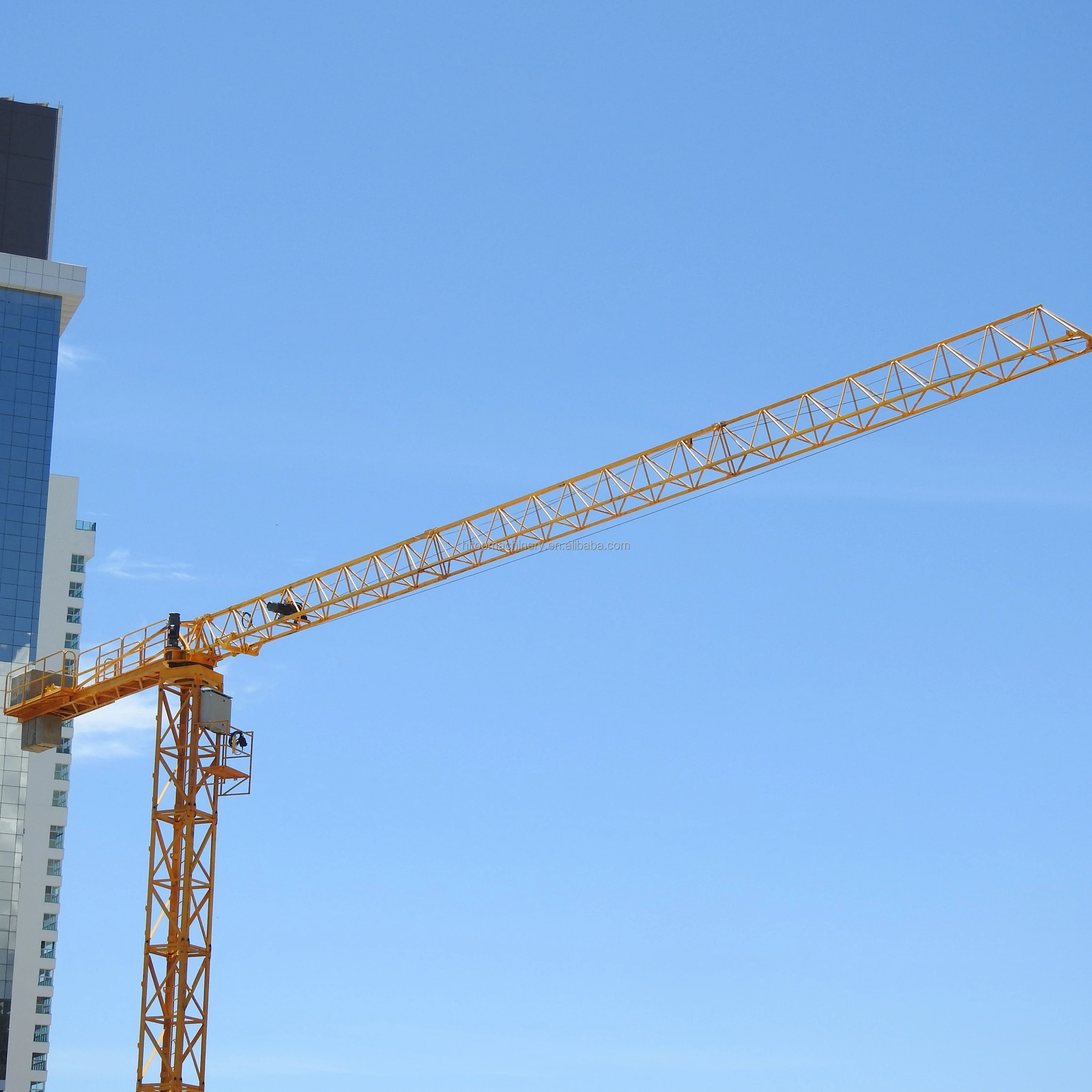 TOWER CRANE FLAT TOP HT2510, 2.5 TON CAPACITY  Internal climbing Type Hot sales in Brazil