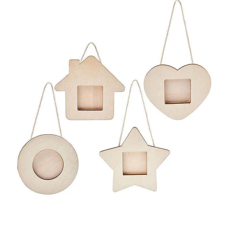 Factory Small Picture Frame hanging photo frame Wooden photo frame wall picture