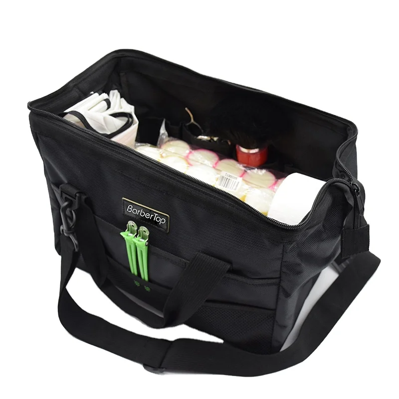 Hot sales Salon Barber Tool Bag Portable Large Capacity Barber Tool Bags Black Large Capacity