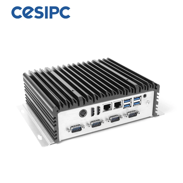 I3-7100U CPU безвентиляторный промышленный ПК коробки