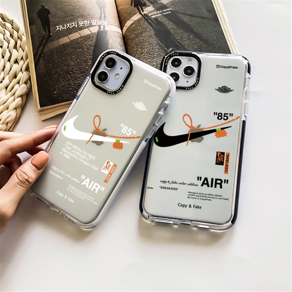 Shockproof Clear Sport symbol TPU Phone Case For iPhone 14 pro max