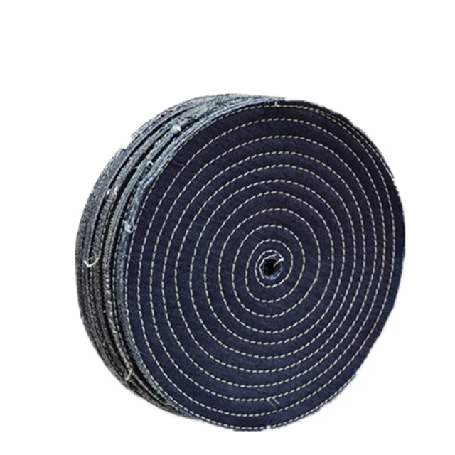 full disk bench grinder finishing jean detailing sewed wheels