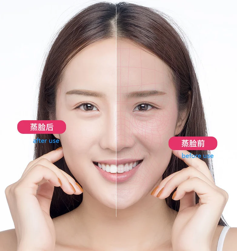 Nano Face Steamer Vapour Ion Facial Steamers Skin Face Care Sprayer Humidifier Moisturizer Beauty Herbal Steaming Device