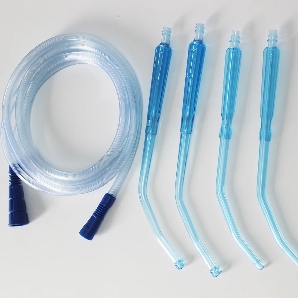 CE ISO approved Yiwu Medical Yankauer Disposable PVC Suction Connecting Tube