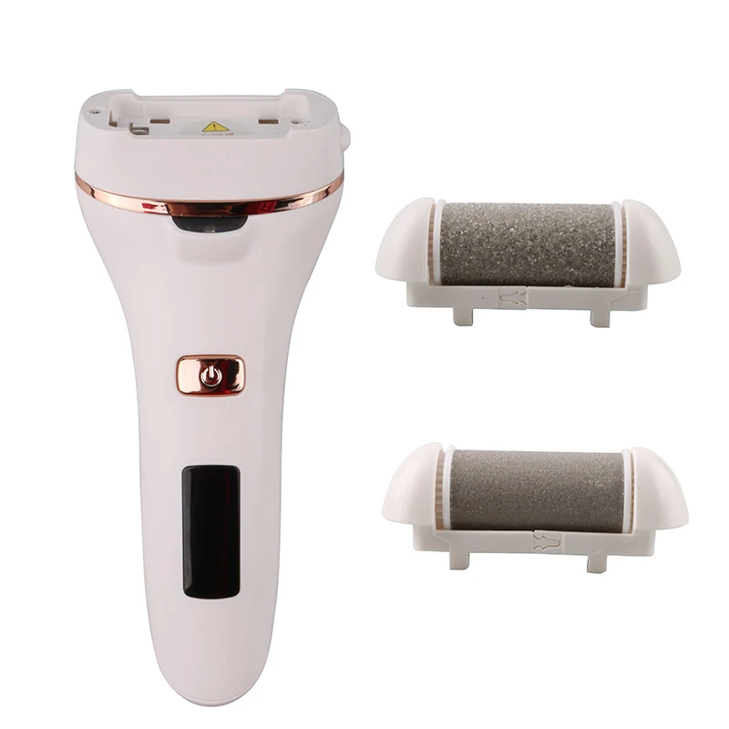 New Style High Profit Margin Item Electric Pedicure Foot Callus Remover with Flashlight