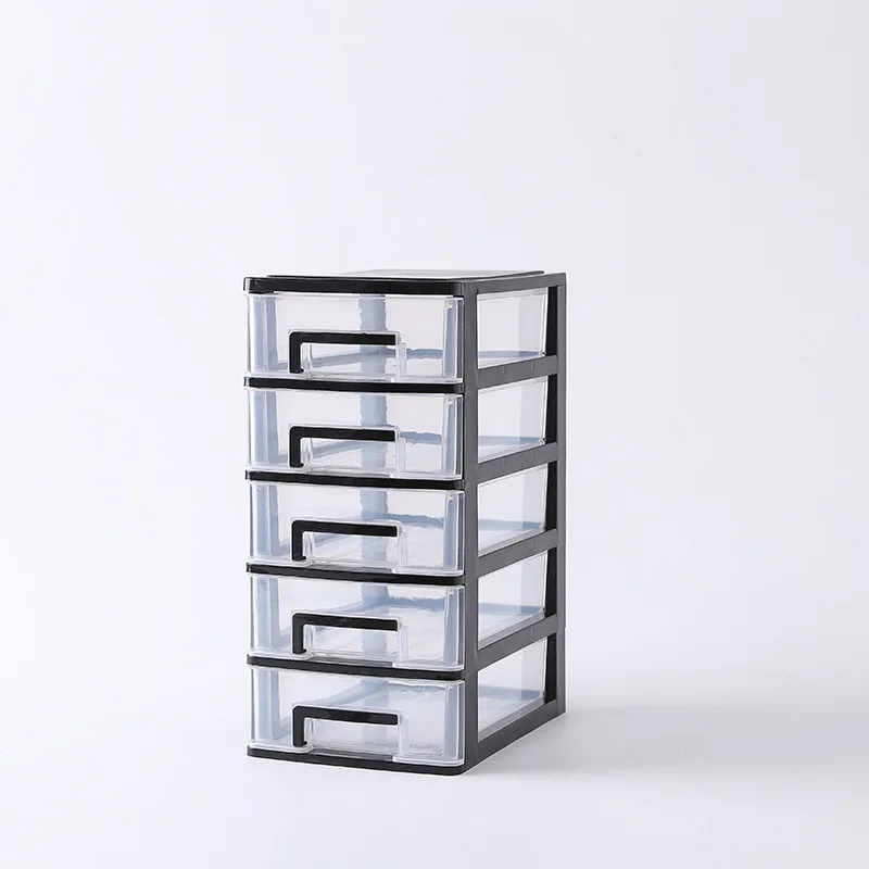 Desktop Mini Cosmetic Divider Household Storage Organizers Custom Plastic Table Drawers Cabinets Office Storage
