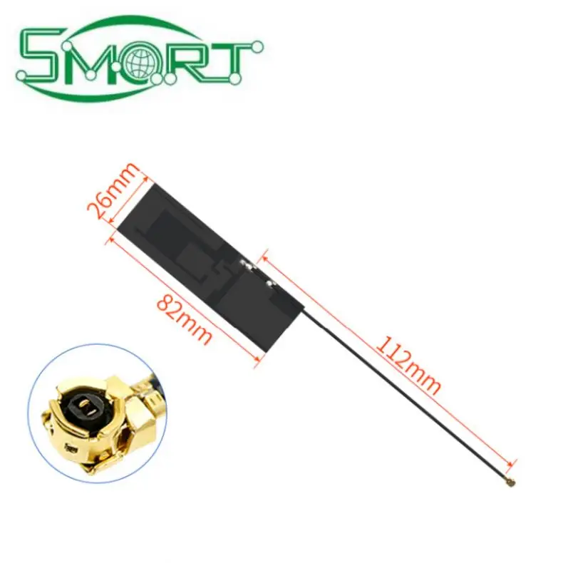 2G 3G 4G LTE 5dBi size 21* 81mm wire length 120mm frequency 698-2700mhz IPEX PCB FPC built-in antenna