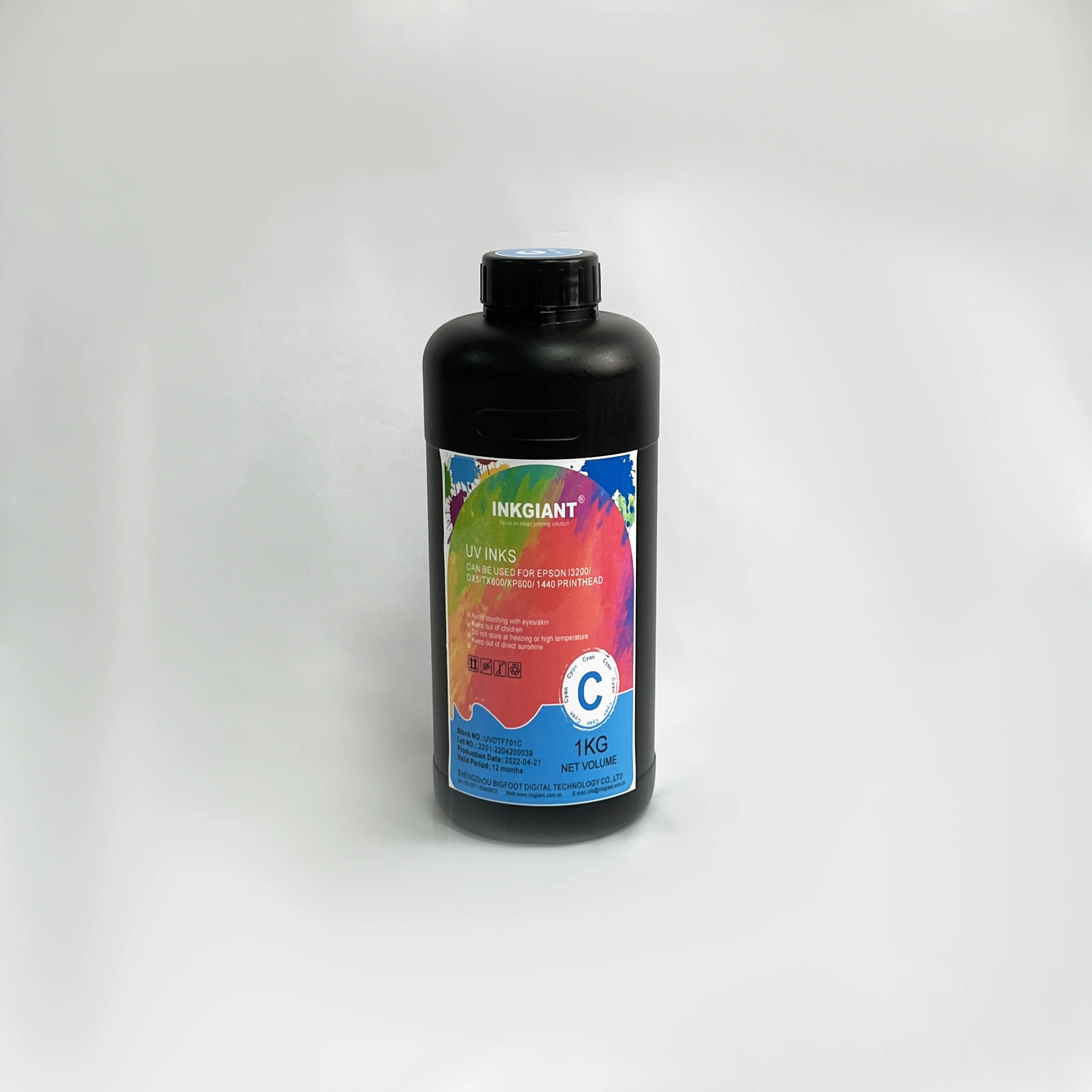INKGIANT UV DTF ink suitable for I3200/I1600 heads bright color UV ink for Digital printer