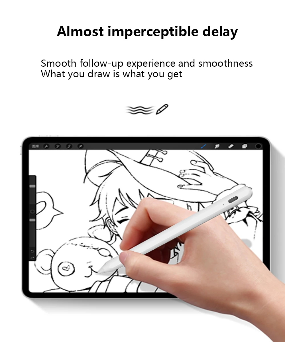 New design electronic dual mode custom logo active stylus pen for capacitive touch screen