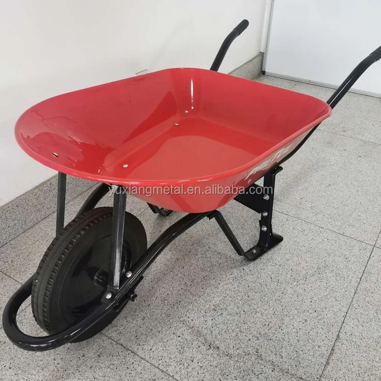 WB7402 hot sale south American market construction tools with solid wheel