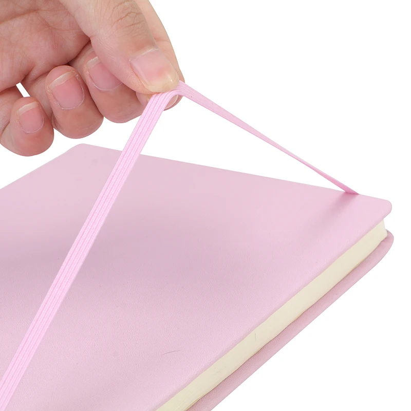  2019 г. A5 Dot Grid Hard Cover PU Leather индивидуальная печать дневник еженедельный ежемесячный ежедневный блокнот с ручкой бумажный