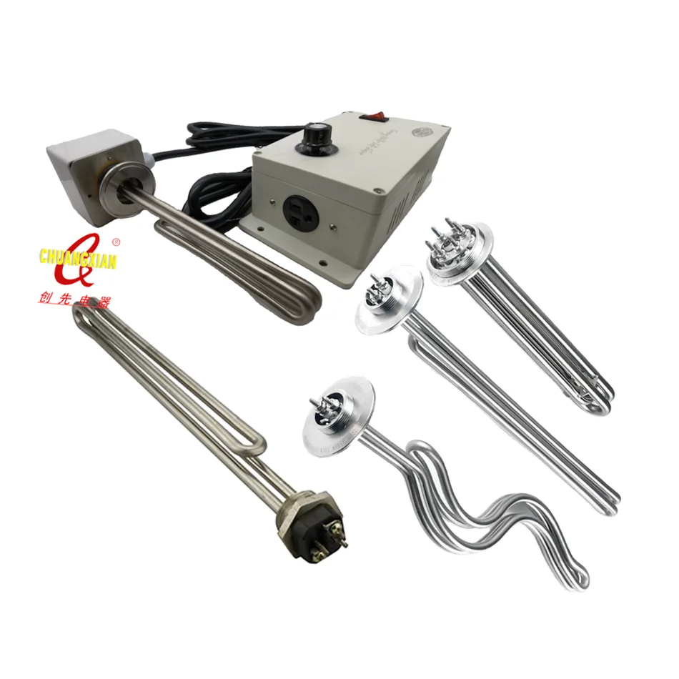 110V 220V 2000 watt 5500 watt electric ultra low watt density heating element with temperature controller