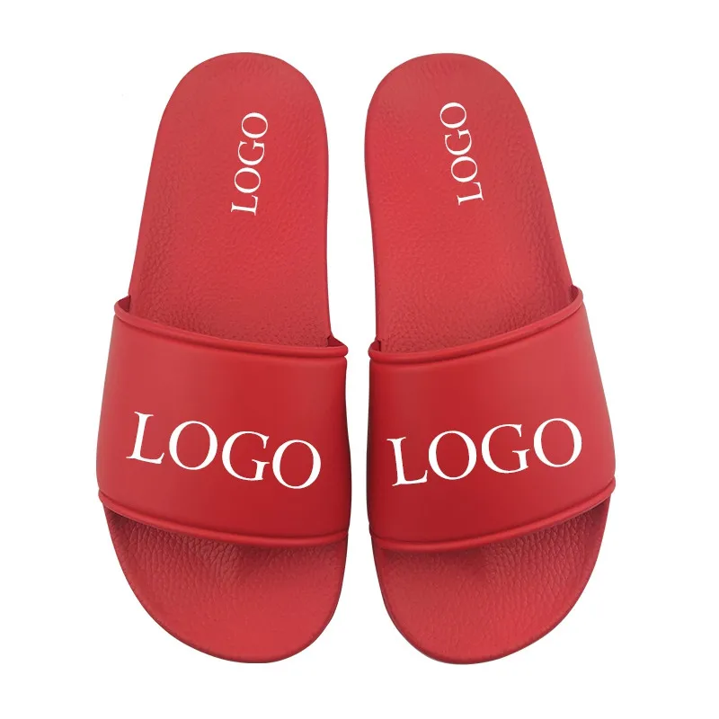 Customize Your Logos/Name/Iamge Print Summer Female/Male/Kids Indoor Non-slip Slipper Zapatos Mujer