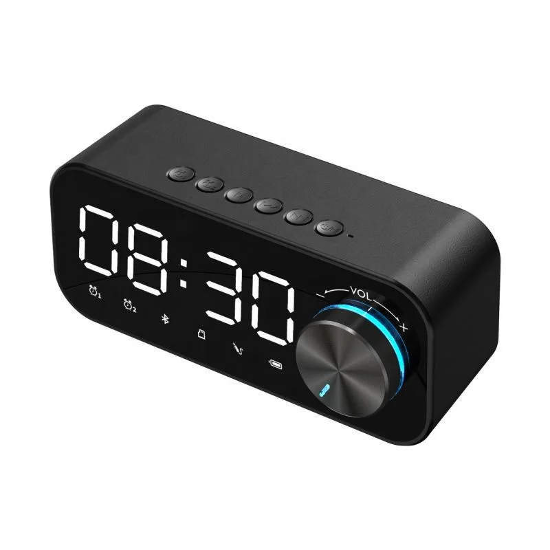 Portable Wireless Mini Speaker with Overweight Subwoofer Small Outdoor Home Alarm Clock Sound for Home Use