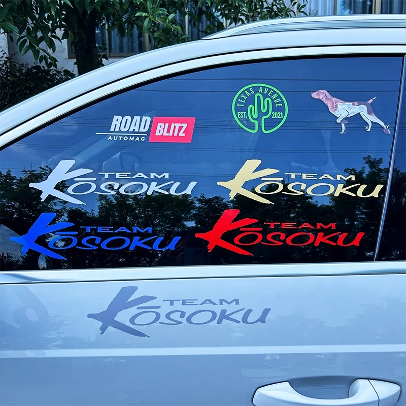 Personalized Multiple Designs Weather Resistant Car Stickers& Decals PVC Material Die Cut Logo Transfer Film Car Window Stickers