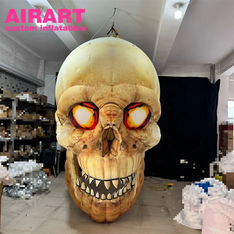 A01 halloween skeleton props halloween inflatable giant skeleton for advertising decoration
