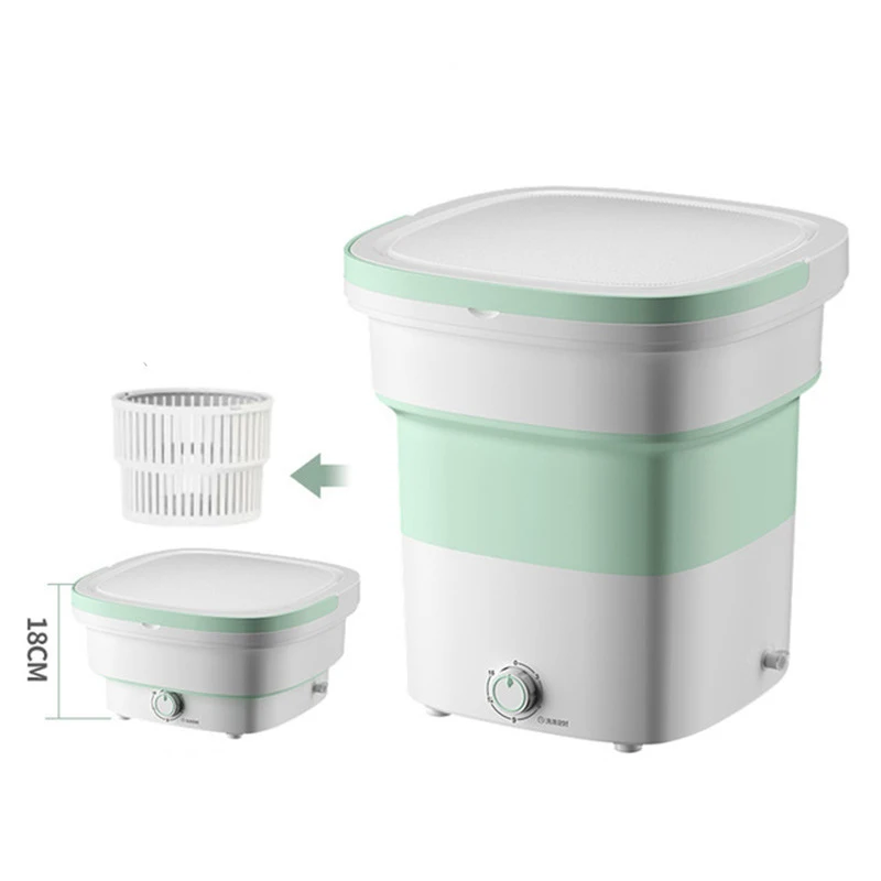 2021 best price factory folding mini washing machine bucket portable automatic portable mini washing machine