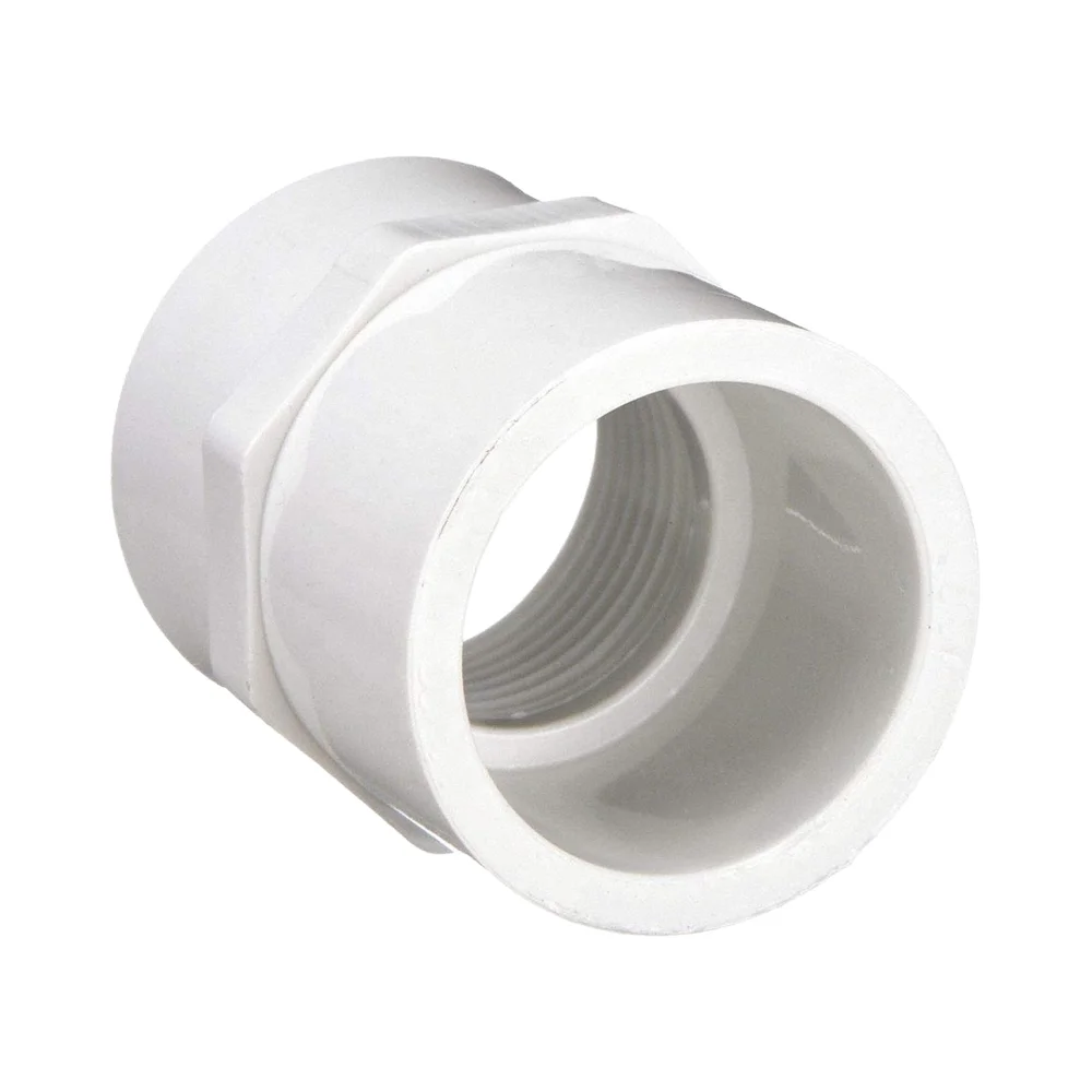 HOMSO DN20 DN110 PN25 Tees Universal PVC Pipe Fitting Female Adapter HDPE/UPVC/CPVC ASTM Standard Glue Connection