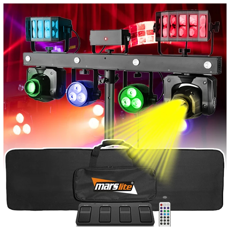 Portable Gig Bar Move Dj Lighting System With Stand Gig DJ Bar Lighting Dj Equipment Disco Stage Party Lights Bar
