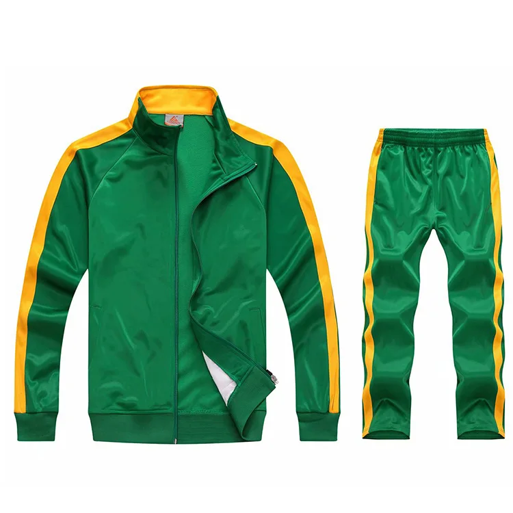 
Wholesale Blank Tracksuits Football Soccer Training Running Suit Mens Track Suits 