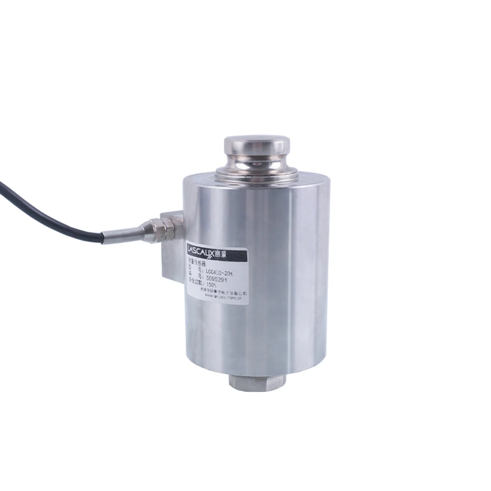 LCC430 Compression Column Load Cell 20t 30t 40t Heavy Load Weighing Sensor for Track Scale Raile Scale