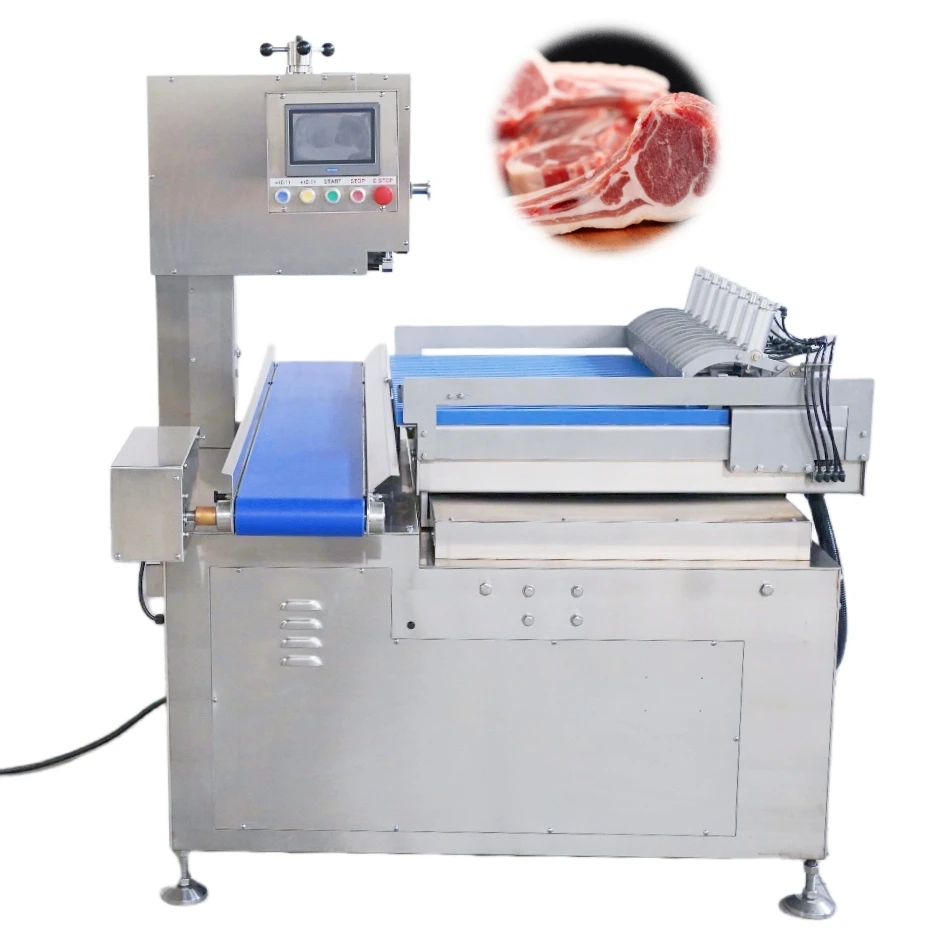 Industrial Low Noise  Automatic Meat Bone Sawing Machine For Meat Slicing  With Stable Quality