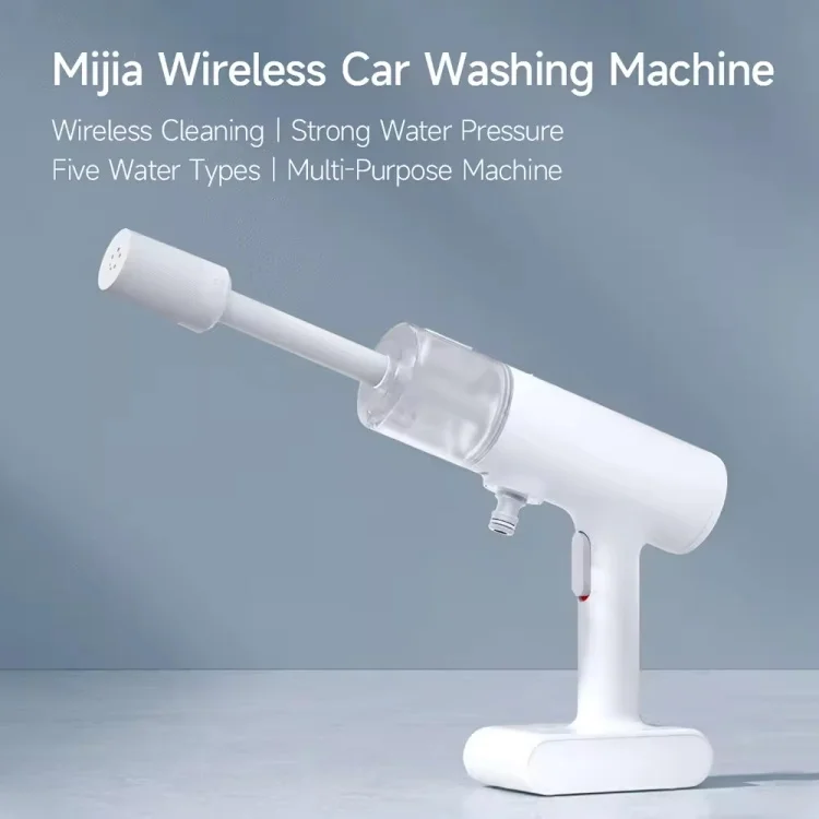 Mijia Wireless Car Washing Machine Home 2.4 MPa High Pressure Sprayer Sprinkler Cleaner Foam Generator Cleaning Care Car