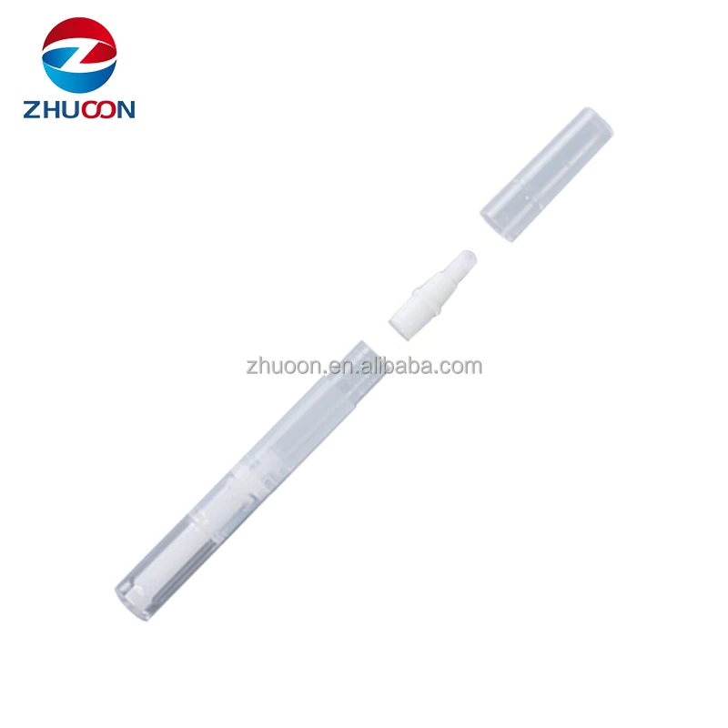 Empty Lip Gloss Tube Container 1.5ml 2ml 3ml 4ml 5ml cuticle oil gel nail polish pen cosmetic twist pen with brush