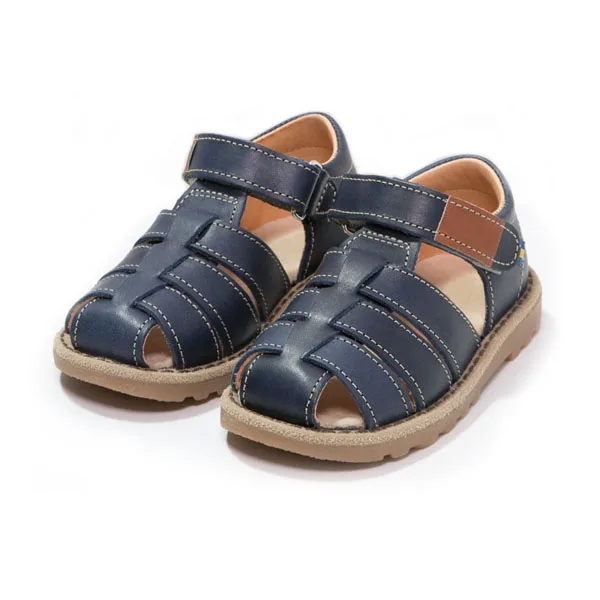 Choozii New Stylish Leather Children Little Kids Boys Sandals with Comfortable Design