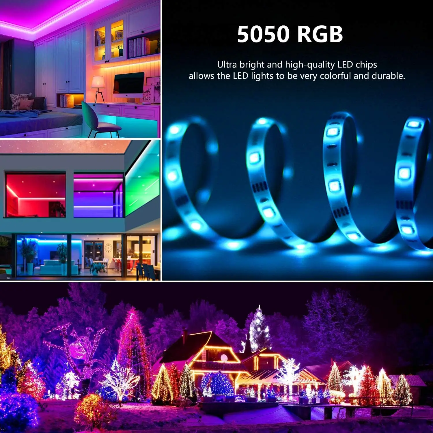 5V Led TV backlight smd5050 rgb led strip 3m 5m multicolor ip65 waterproof usb connect smart rgb strip Light